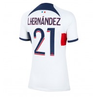 Paris Saint-Germain Lucas Hernandez #21 Bortatröja Dam 2023-24 Kortärmad